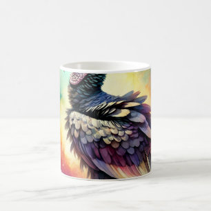 Black Vulture Majesty 220824AREF135 - Watercolor Coffee Mug