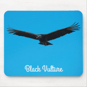 Black Vulture Mouse Mat