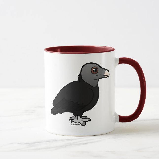 Black Vulture Mug (Right)
