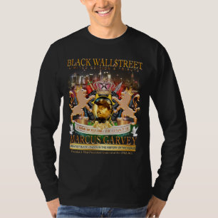 BLACK WALL STREET Men's Basic Long Sleeve T-Shirt