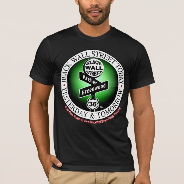 BLACK WALL $TREET T-Shirt (Front)