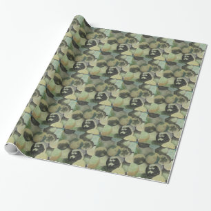 Black Walnuts Wrapping Paper
