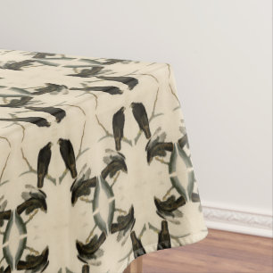 Black Warrior (Red-tailed Hawk) from Audubon Birds Tablecloth