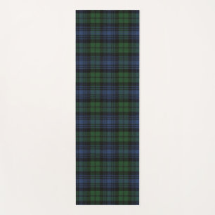 Black Watch Ancient Original Scottish Tartan Yoga Mat