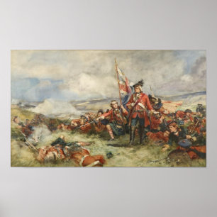 Black Watch at Fontenoy Poster