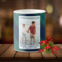 Black Watch Blue Green Plaid Custom Photo And Text