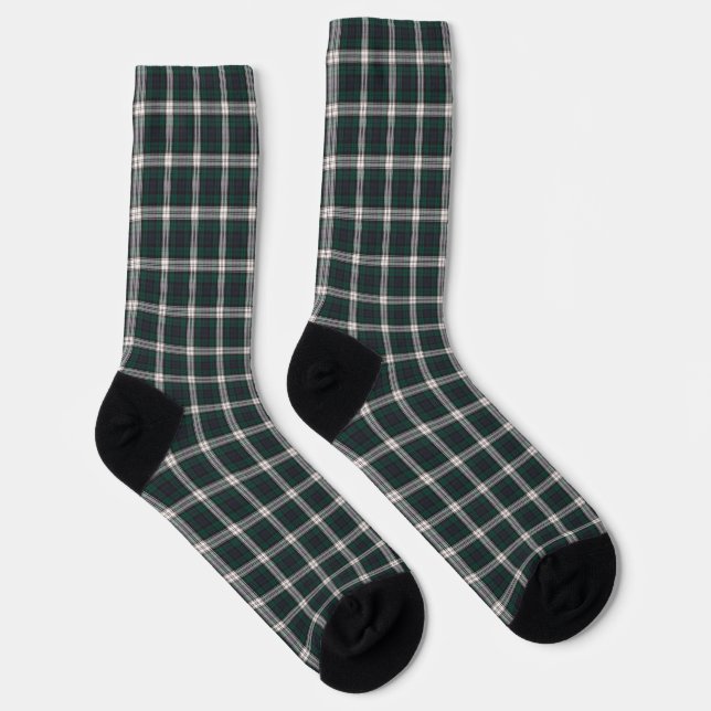 Black Watch Dress Moder Original Scottish Tartan   Socks (Right)