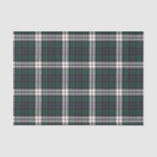 Black Watch Dress Modern Scottish Tartan Tissue Paper (Front)