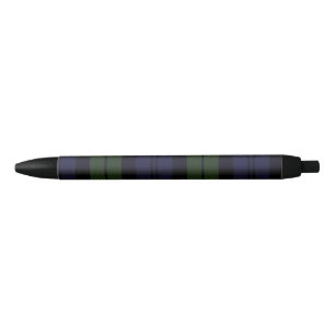 Black Watch Plaid Pen
