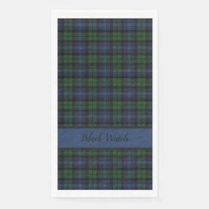 Black Watch Scottish Clan Tartan Napkin