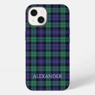 Black Watch Scottish Tartan Name iPhone 13 Case
