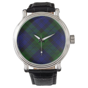 Black Watch Tartan Blue Green Plaid
