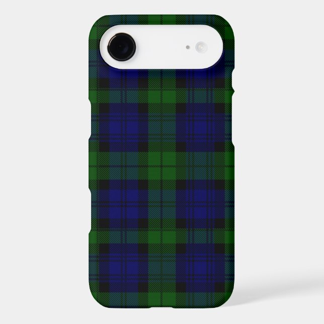 Black Watch Tartan Blue Green Plaid (Back)