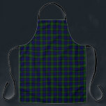 Black Watch Tartan Blue Green Plaid Apron<br><div class="desc">Black Watch Clan Tartan Blue Green Plaid</div>