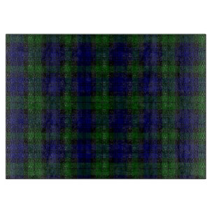 Black Watch Tartan Blue Green Plaid Cutting Board