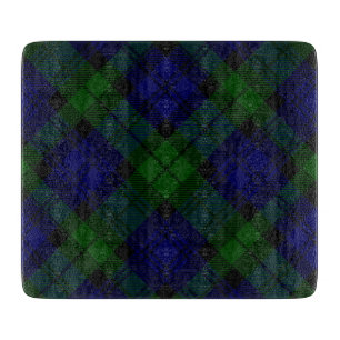 Black Watch Tartan Blue Green Plaid Cutting Board