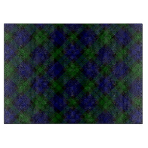 Black Watch Tartan Blue Green Plaid Cutting Board
