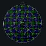 Black Watch Tartan Blue Green Plaid Dartboard<br><div class="desc">Black Watch Clan Tartan Blue Green Plaid</div>