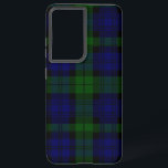 Black Watch Tartan Blue Green Plaid Samsung Galaxy Case<br><div class="desc">Black Watch Clan Tartan Blue Green Plaid</div>