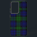 Black Watch Tartan Blue Green Plaid Samsung Galaxy Case<br><div class="desc">Black Watch Clan Tartan Blue Green Plaid</div>