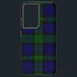 Black Watch Tartan Blue Green Plaid Samsung Galaxy Case<br><div class="desc">Black Watch Clan Tartan Blue Green Plaid</div>