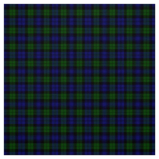 Black Watch Tartan Fabric (Swatch)