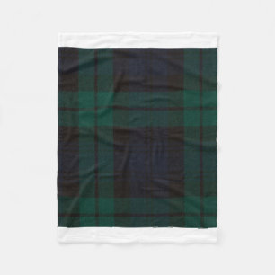 Black Watch Tartan Fleece Blanket