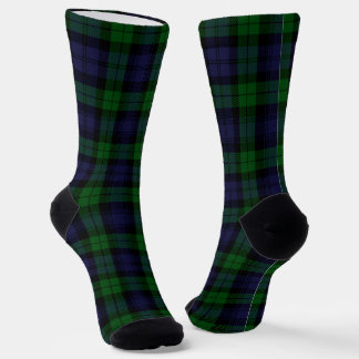 Black Watch Tartan Plaid Socks
