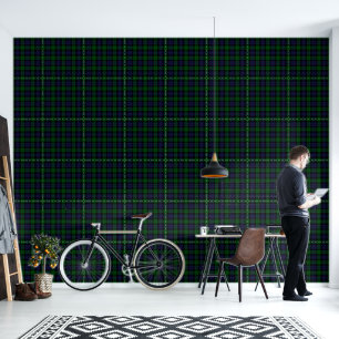 Black Watch Tartan Plaid Wallpaper