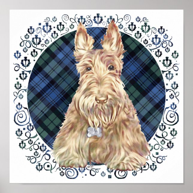 Black Watch Tartan Poster (Front)