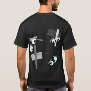 Black ''Watchers' T-Shirt