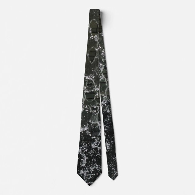 Black Water Fall Tie (Front)