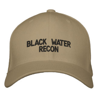 Black Water Recon Custom Baseball Cap
