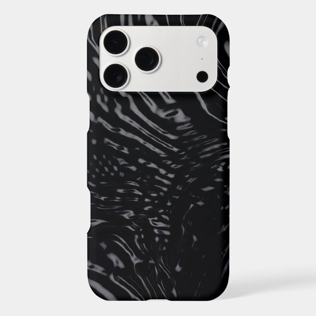 Black Water Wavy Design (Back)