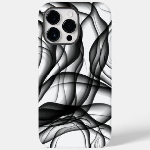 Black Wavy Ink Case-Mate iPhone 14 Pro Max Case