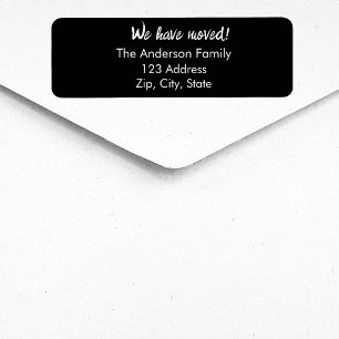 Black we have moved new return address