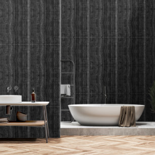 Black Weathered Wood Wallpaper