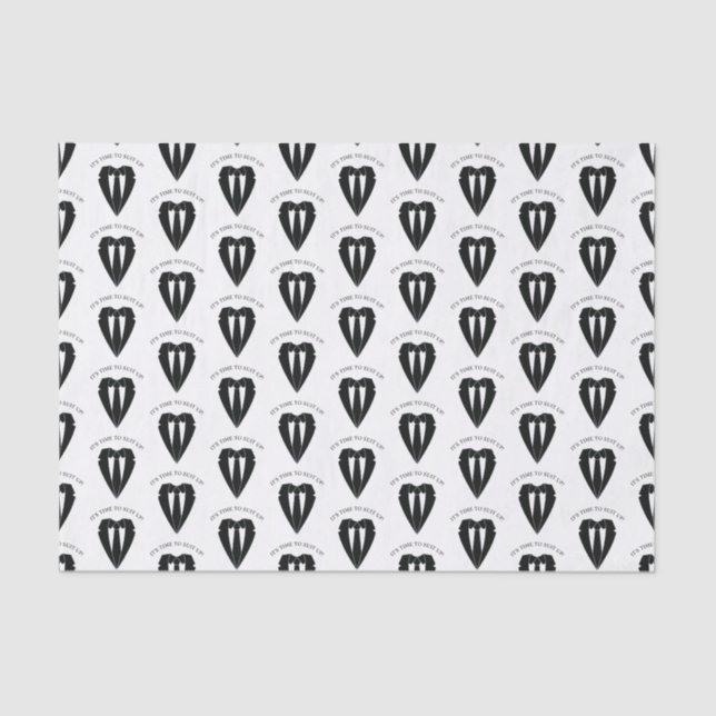 Black Wedding Suit and Tie Groomsman Proposal Tissue Paper (Front)