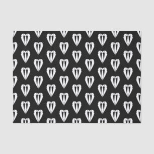 Black Wedding Suit and Tie Tissue Paper