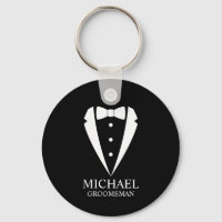 Black Wedding Tuxedo Suit Personalised Groomsmen