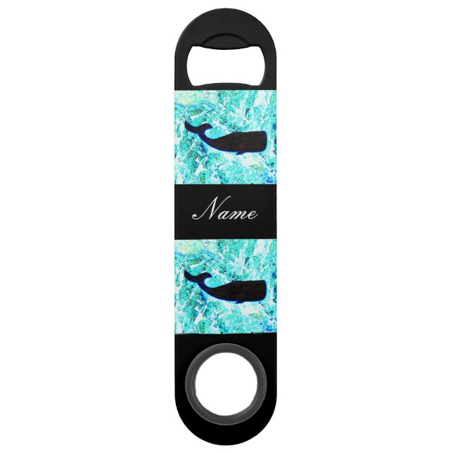 black whales underwater (Back)
