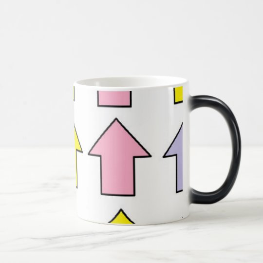 Black/White 11 oz Morphing Mug art by JShao