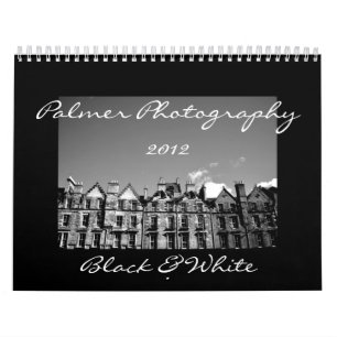 Black & White 2012 Calendar