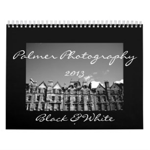 Black & White 2013 Calendar