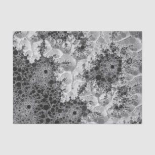 Black&White Abstract Bubble Pattern Tissue Paper