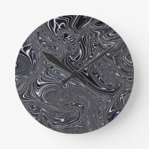 Black & White Abstract Digital Art