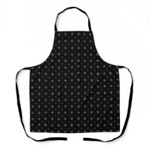 Black & White All-Over-Print Apron