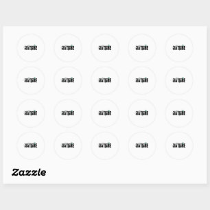 Black White and Green Nature Sticker