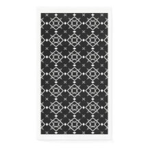 Black White and Silver Geometric pattern