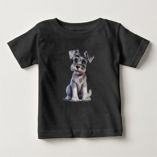  Black White Animal Baby T-Shirt